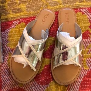 Toms Liv Silver size 8.5